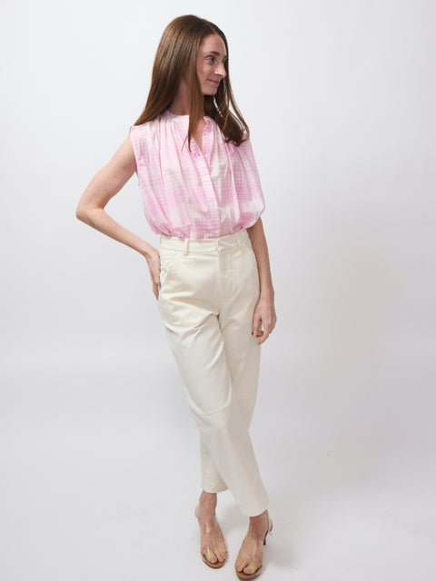 Iris Shirt, oleander pink