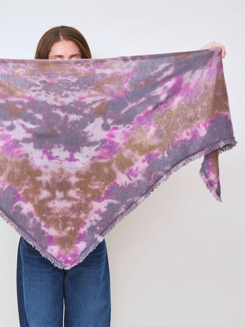 Caress Triangle Scarf, sand