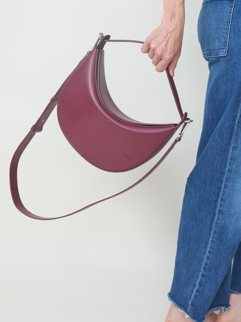 Eclipse Shoulder Bag, Dark Berry