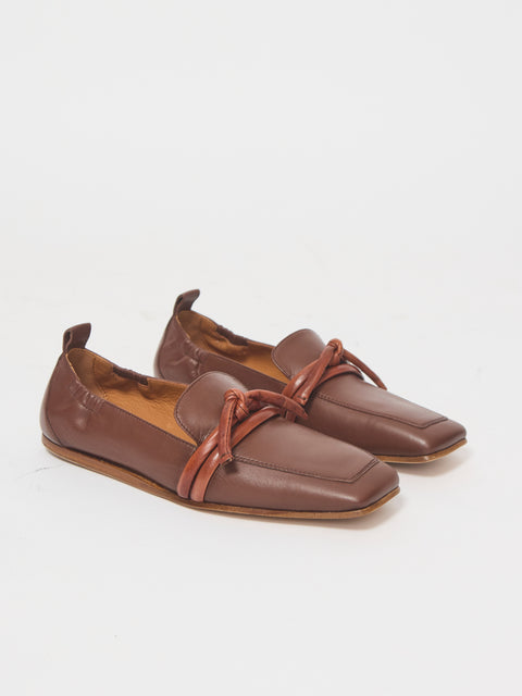 Top Knot Loafer, cioccolato