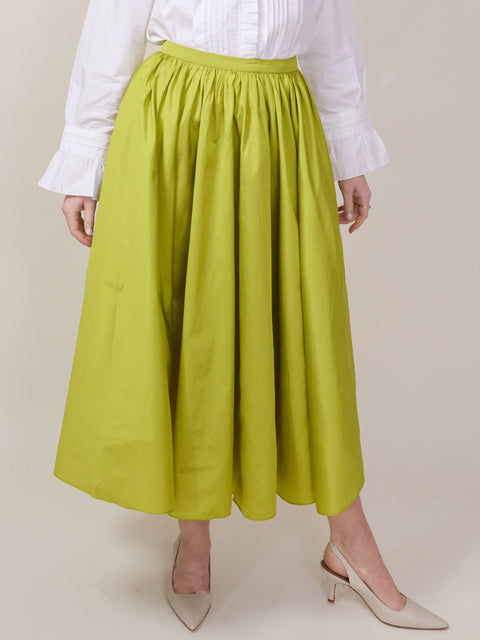 Ayla Skirt, chartreuse