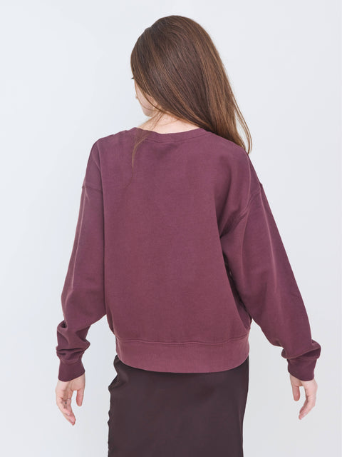 Everyday Sweatshirt, Plum