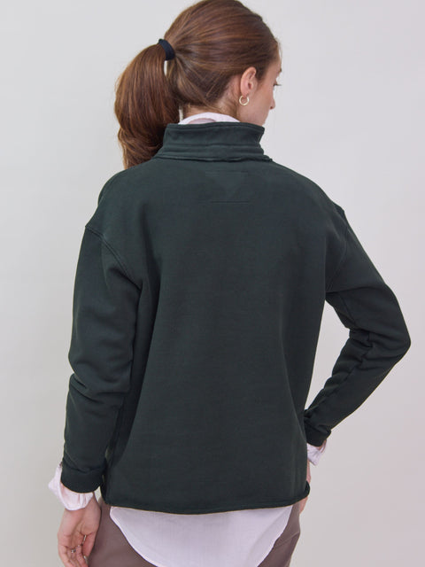 Patrick, dark green triple fleece