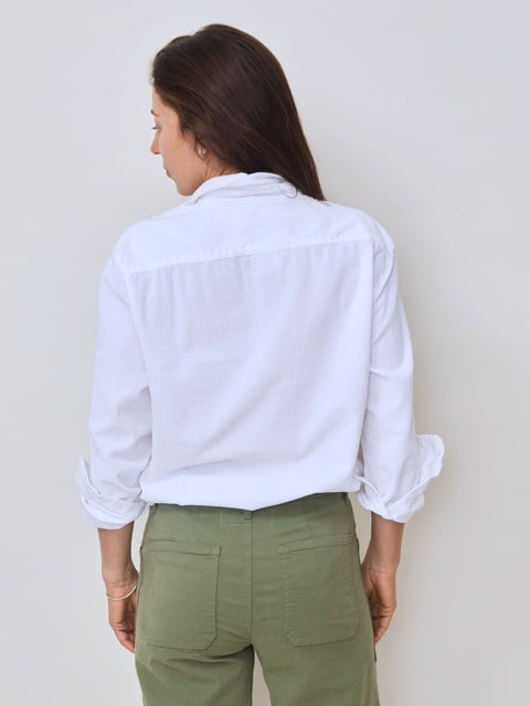 Eileen, White Corduroy