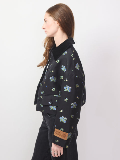 Bebeth, black small flower