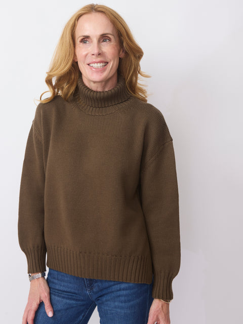 Maglia Fiore Sweater, Teak