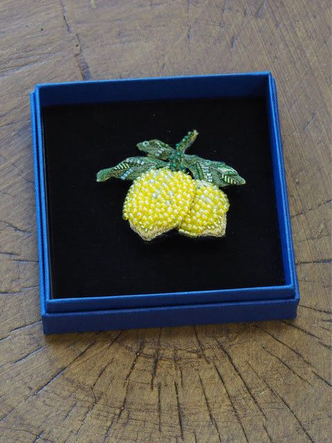 Amalfi Lemons Brooch