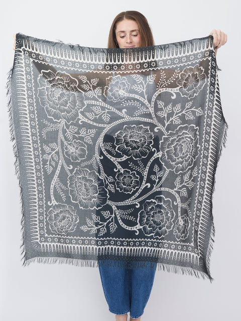 Big Honcho Bandana, black ramble