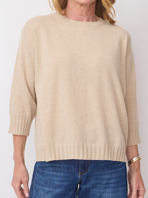 Bracelet Sleeve Pullover, Oat