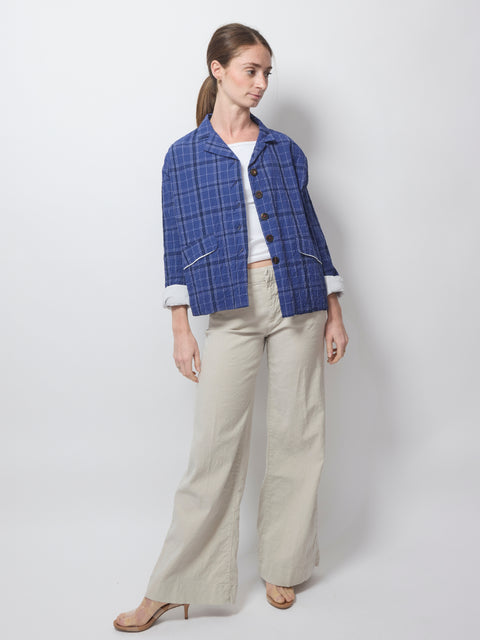 Jacket Juliana, blue check