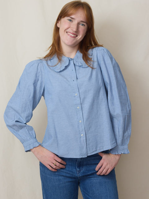 Hemmingway Top, Chambray