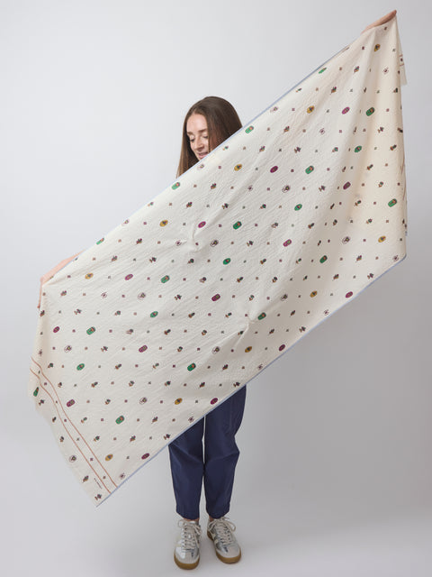 Bijou Scarf No. 824 Letter
