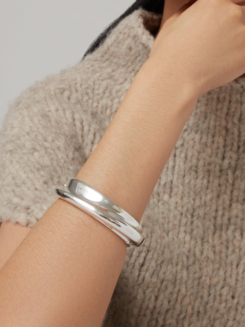 Lennon Bangle, silver