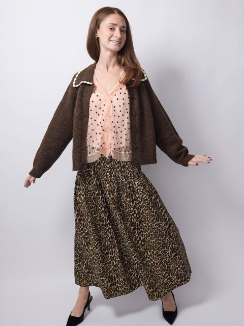 Cotillion Top, Pink Dot