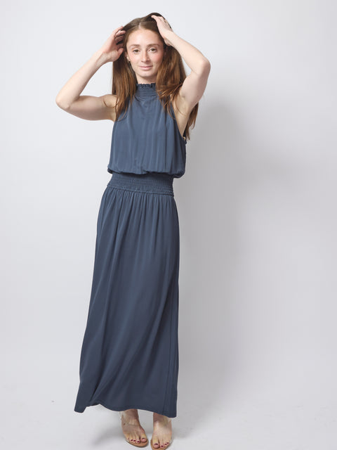 Saumi Dress, ombre blue