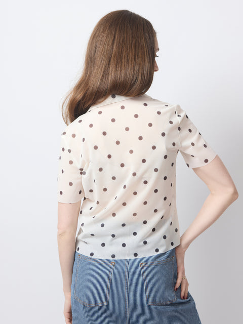 Jonie, Egret Creme Dot