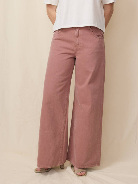 Atomic Wide Leg, Dusty Rose