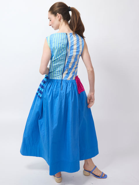 Ilana Dress, paros blue