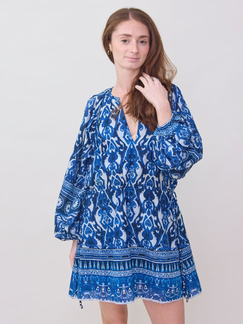 Delancey Vito Dress, blue vibes teaandoranges Delancey Vito Dress, blue vibes teaandoranges