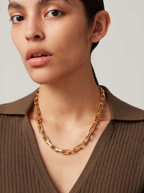 Loire Necklace, gold