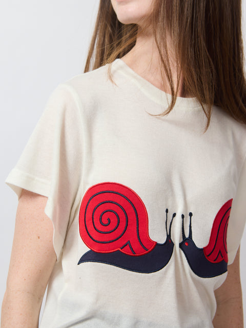 Snail Boobs Tommy tee