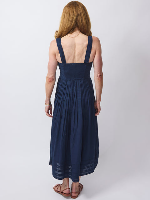 Daybreak Dress, Navy