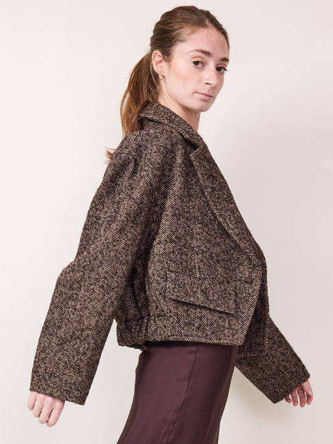 Ria Jacket, Herringbone