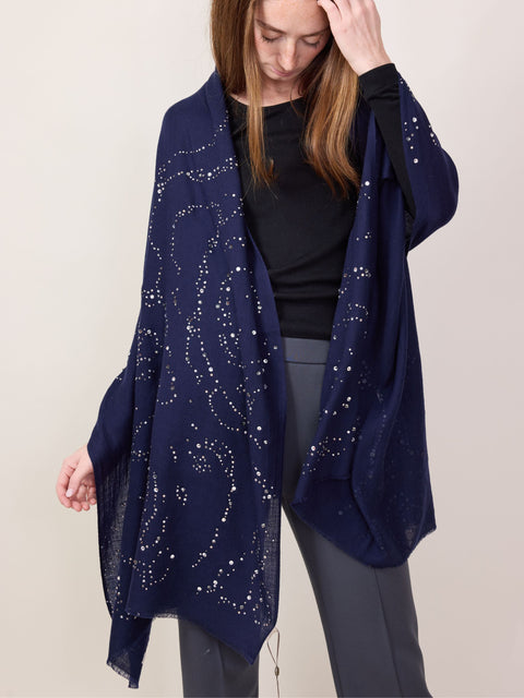 Celestial Shine, navy