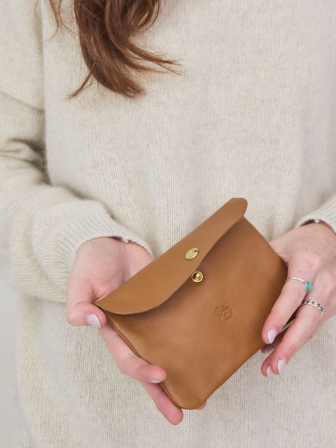 Cowhide Case SCA007, Gianduia