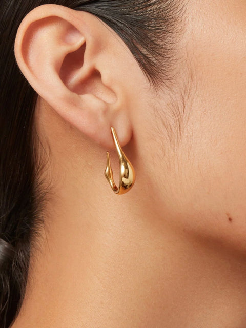 Mini Colette Hoops, gold