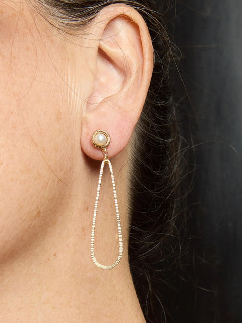 Pearl Teardrop earrings