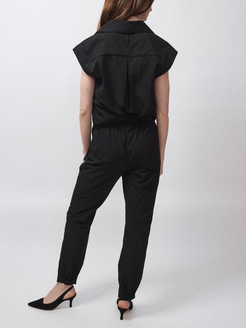 New Angle Seam Jogger, black