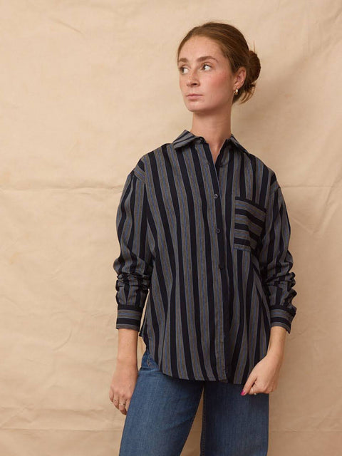 Ondine, Navy Stripe