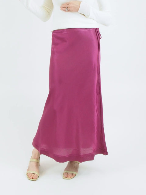 Petal Garbo Skirt, Rouge