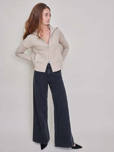 Bobble Cardigan, Dune