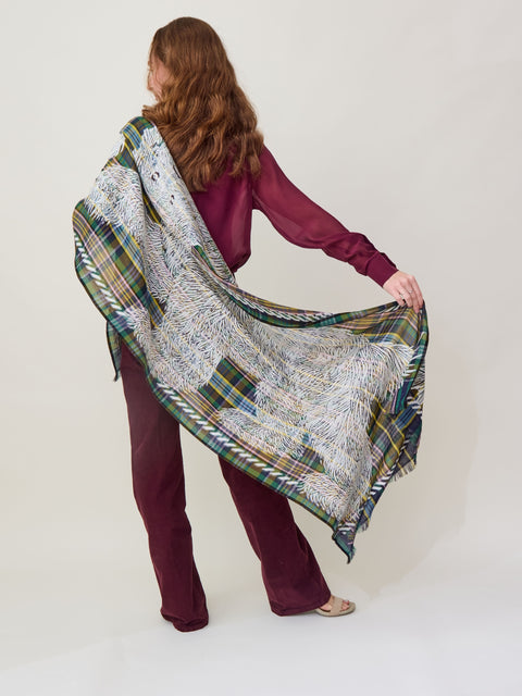 Freddy scarf, khaki