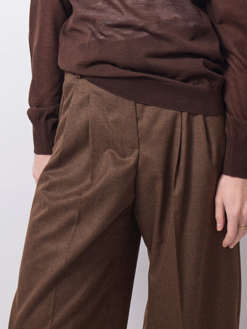 Mayla 6/8 Flannel, Mahogany
