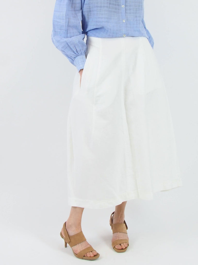 Azalea Skirt, Optic White