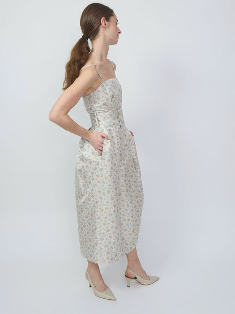 clementine floral midi dress Clementine Dress Peixoto Wear