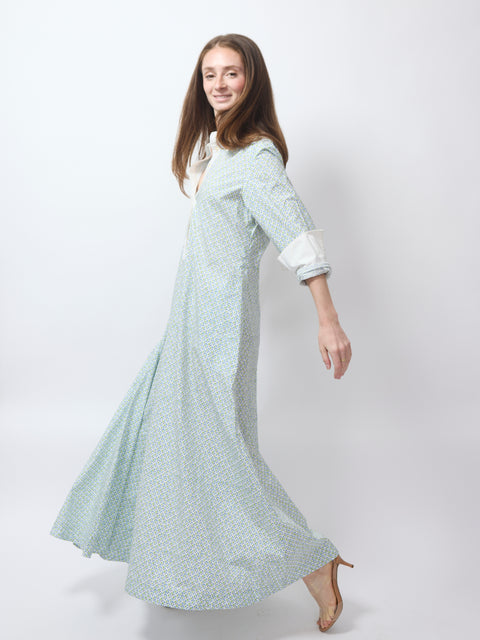 Groovy Shirtdress, blue