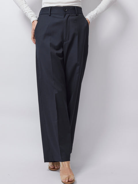 Still trouser, navy
