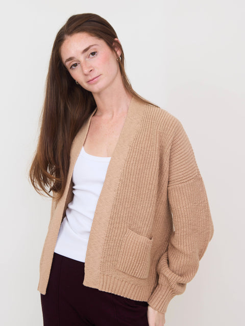 Easy Cardigan, camel