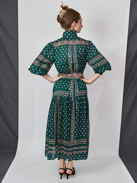 Gail Dress, Jade Tile