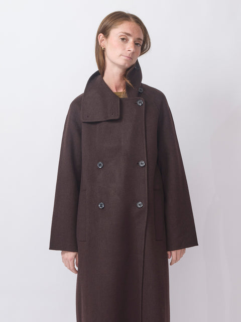 Sahanne Coat, Black Coffee