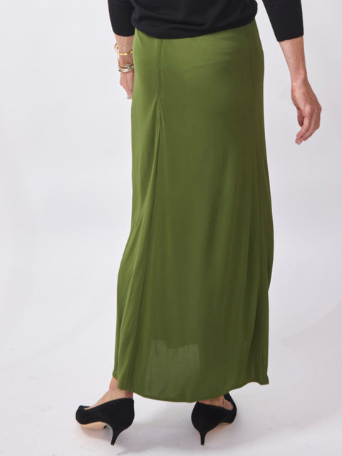 Merce Slinky Skirt, Cypress