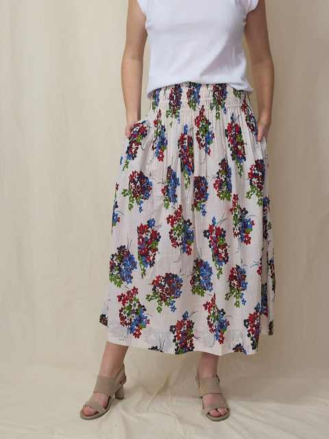 Viola Skirt, Oasis Floral