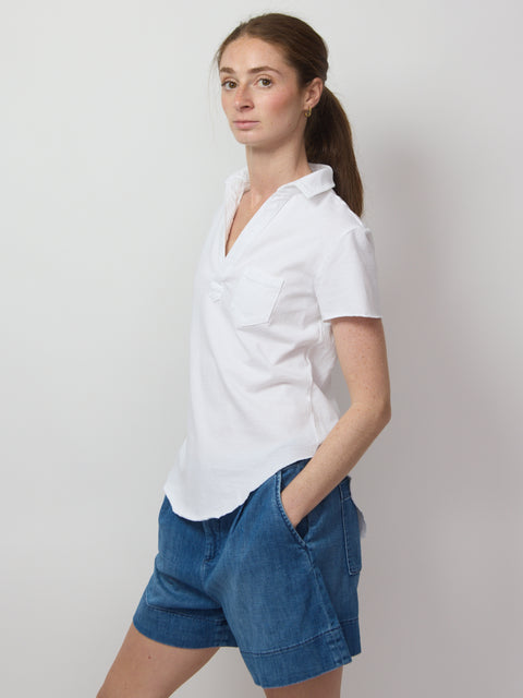 Charlotte Polo, White