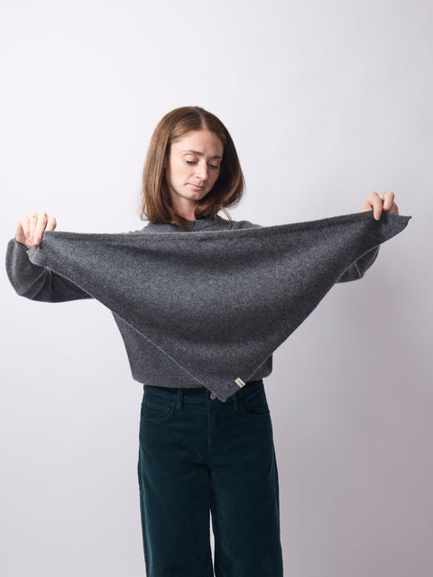 Small Triangle Bandana, Granite