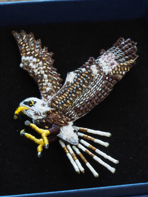 Bald Eagle Brooch
