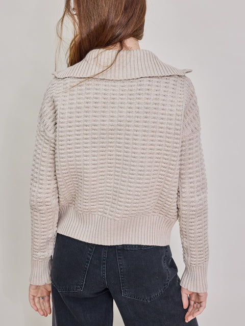 Bobble Cardigan, Dune